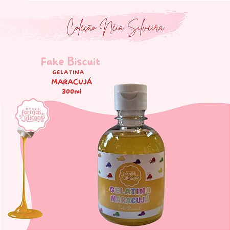 Gelatina Maracujá - Fake Biscuit