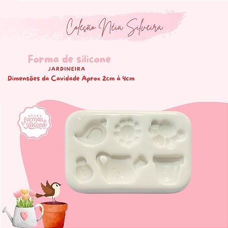Molde de Silicone Jardineira