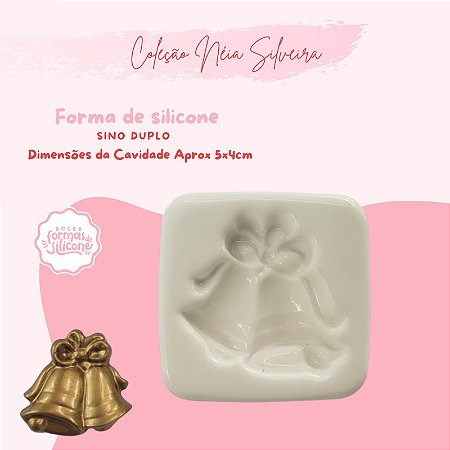 Molde de Silicone Sino Duplo