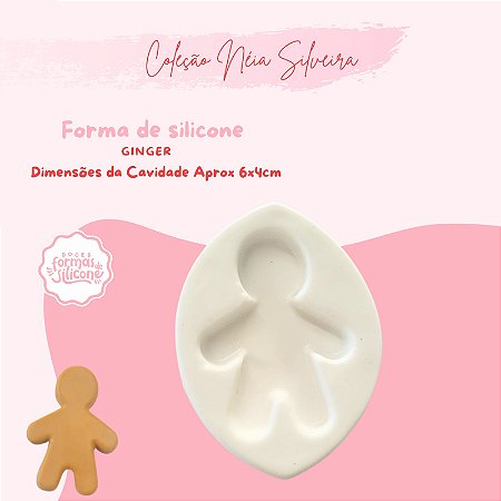 Molde de Silicone Ginger