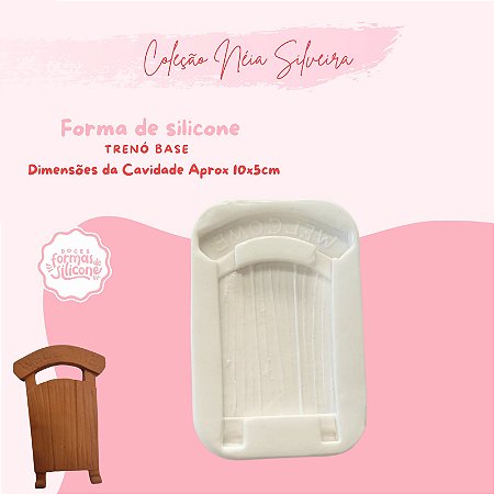 Molde de Silicone Trenó Base