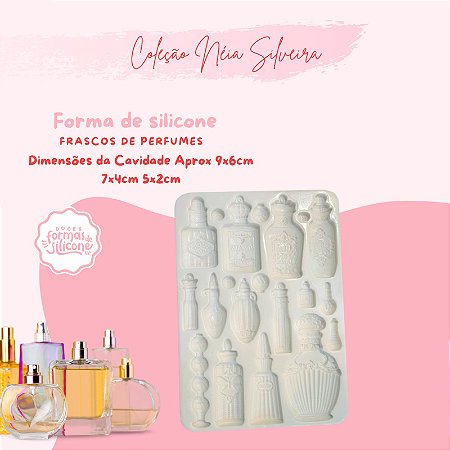 Molde de Silicone Frascos de Perfumes