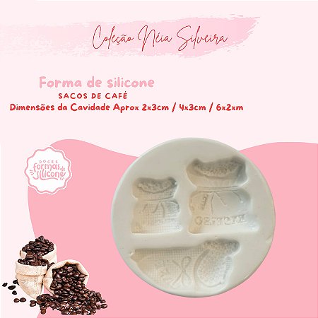Molde de Silicone Sacos de Café