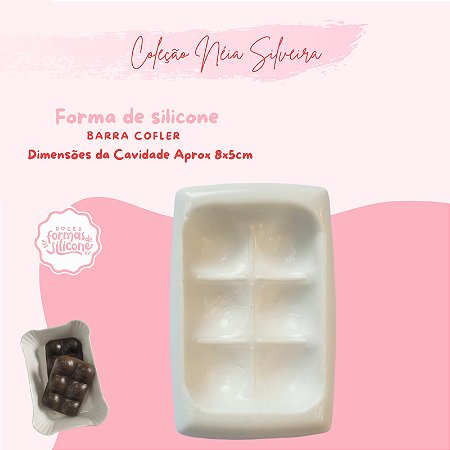 Molde de Silicone Barra Cofler