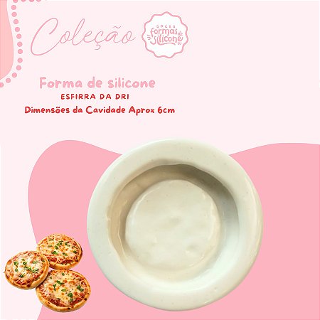 Molde de Silicone Esfirra da Dri