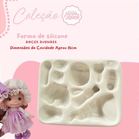 Molde de Silicone Doces Duendes