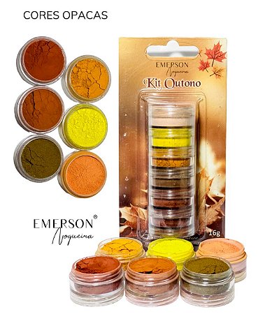 Pó Mágico Kit Outono Opaca