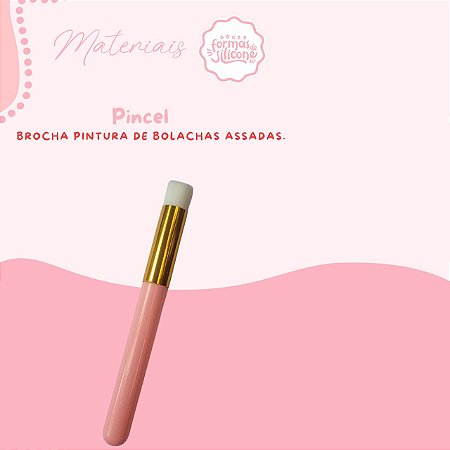 Pincel Brocha Pintura de Bolachas Assadas
