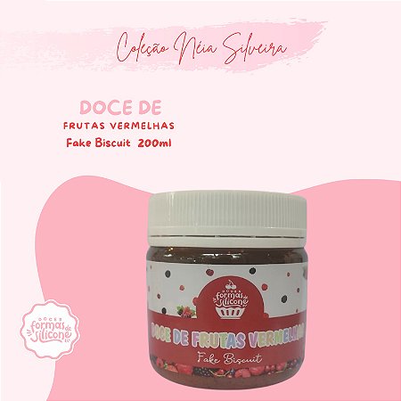 Doce de Frutas Vermelhas - Fake Biscuit