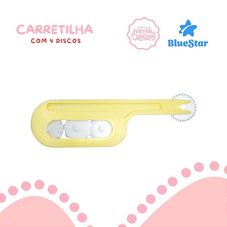 Carretilha c/ 4 Discos - Bluestar