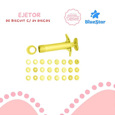 Ejetor de Biscuit c/ 24 Discos - Bluestar