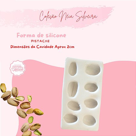 Molde de Silicone Pistache