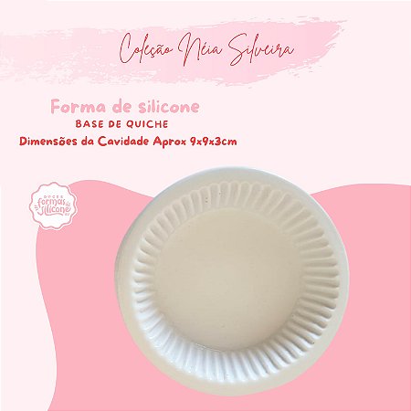 Molde de Silicone Base de Quiche