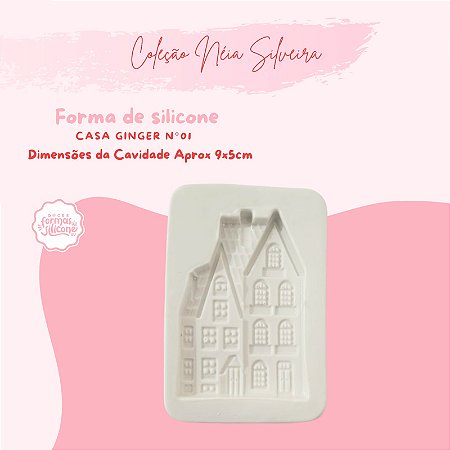 Molde de Silicone Casa Ginger N 1