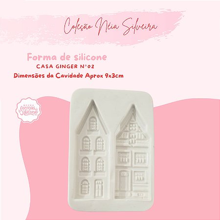 Molde de Silicone Casa Ginger N 2