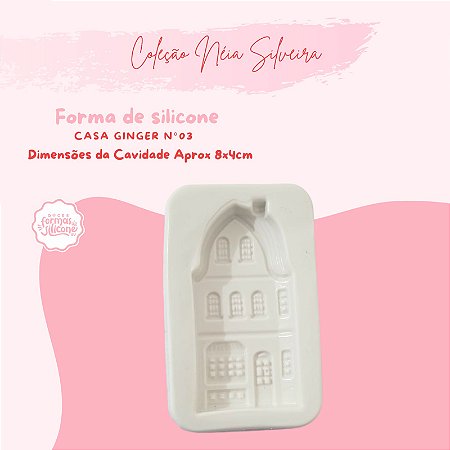 Molde de Silicone Casa Ginger N 3