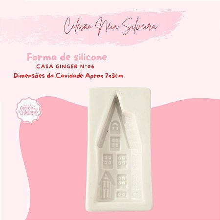 Molde de Silicone Casa Ginger N 6