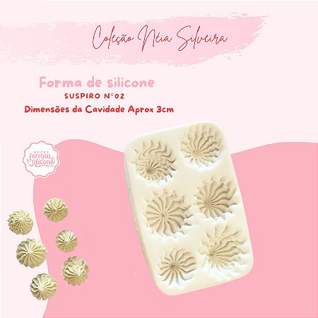 Molde de Silicone Suspiro N2