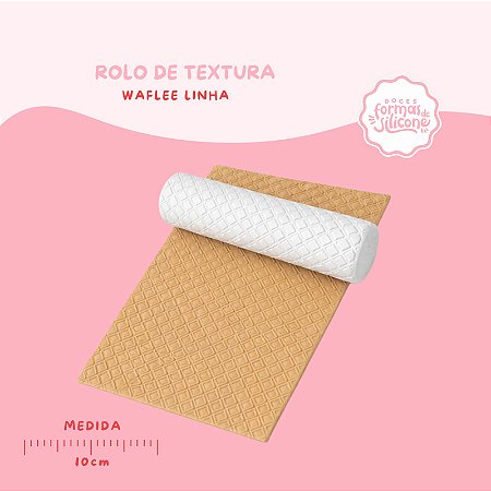 Rolo de Textura Waflee Linha