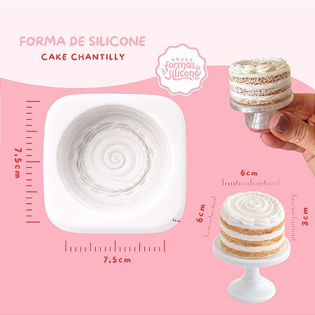 Molde de Silicone Cake Chatilly