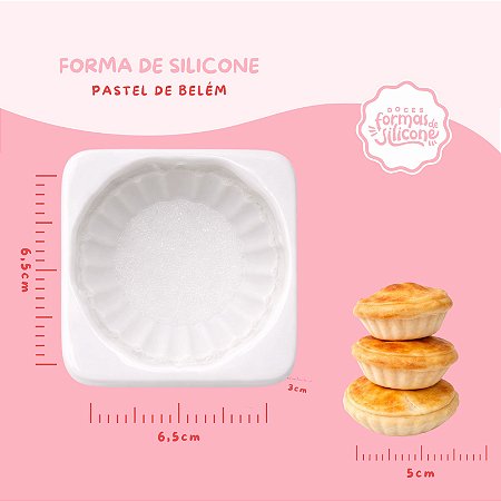 Molde de Silicone Pastel de Belém
