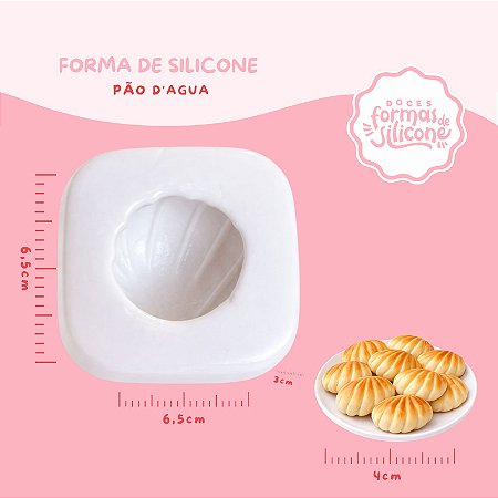 Molde de Silicone Pão D´Agua
