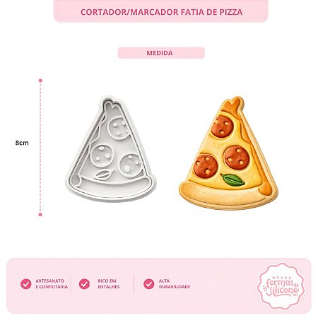 Cortador / Marcador Fatia de Pizza