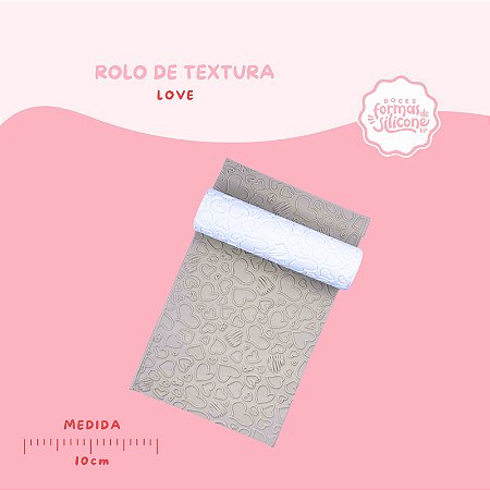 Rolo de Textura Love