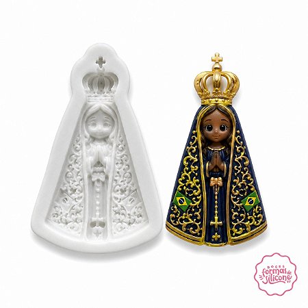 Molde de Silicone Nossa Senhora Aparecida