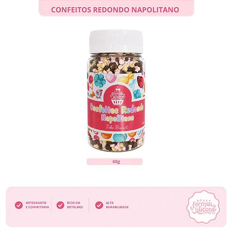 Confeitos Redondo Napolitano