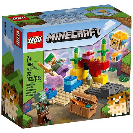 Lego Minecraft - O Recife de Coral - 21164