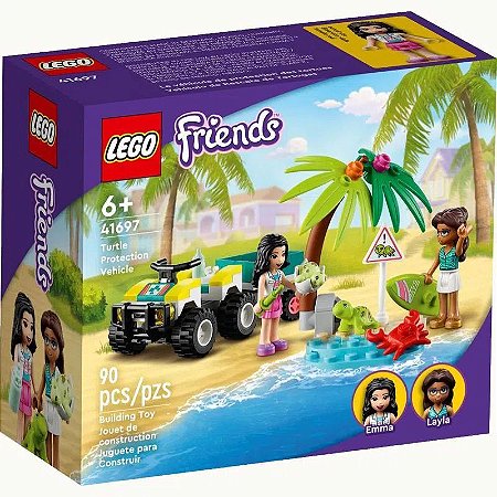 Lego  Friends - Veículo de Proteção das Tartarugas - 90 Peças - 41697 ✔