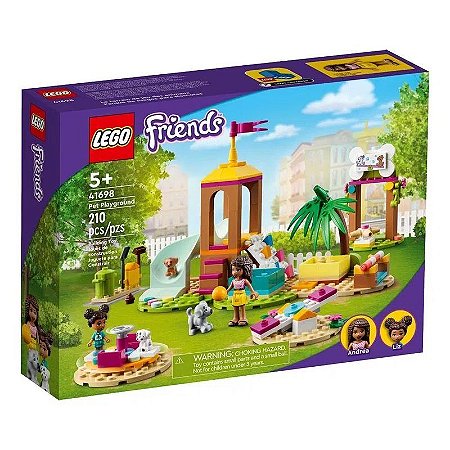 Lego Friends - Parque Infantil Para Animais - 210 Peças - 41698✔