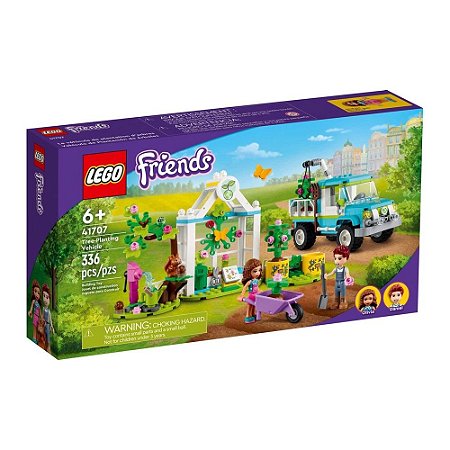 Lego Friends - Veículo de Plantação de Árvores - 336 Peças - 41707 ✔