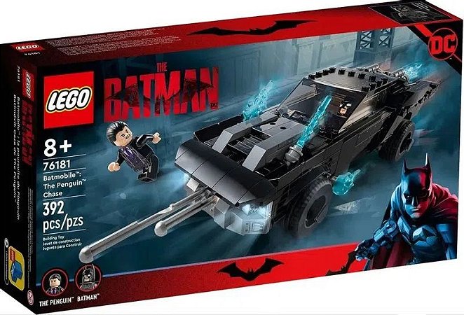 Lego Super Heroes DC Batman  Perseguição - 392 Peças - 76181 - Lego✔