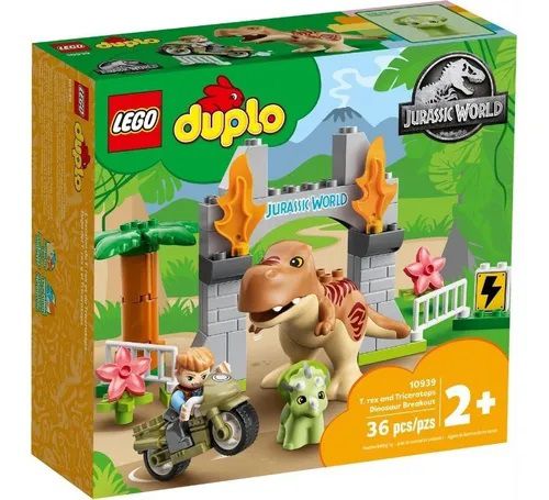 Lego Duplo - Fuga dos Dinossauros -  36 peças - 10939 - Lego✔