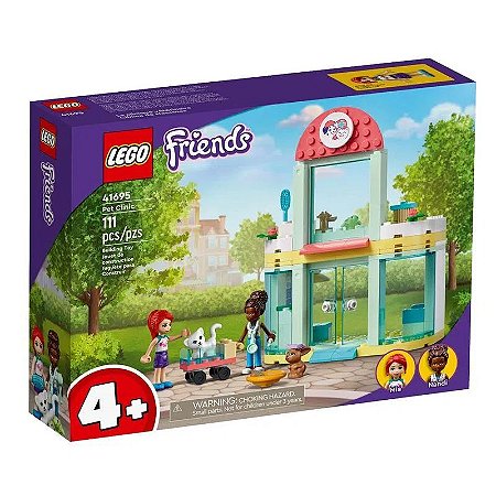 Lego Friends - Clínica Veterinária - 111 Peças - 41695 - Lego✔