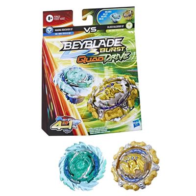 Beyblade Burst QuadDrive Magma Roktavor  VS Gilded - F3337 - Hasbro