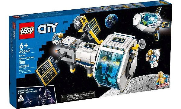 Lego City - Estação Espacial - 60349 - 500 Peças - Lego ✔
