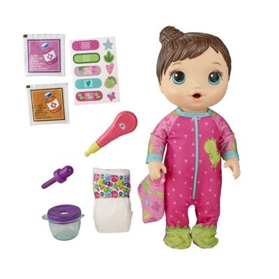 Boneca Baby Alive Aprendendo A Cuidar Morena - E6942 - Hasbro