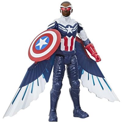 Boneco Lendas dos Vingadores - Marvel - Capitão América - Falcão - F2075 -  Hasbro