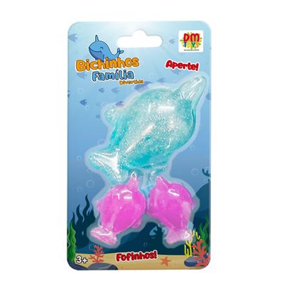 Bichinhos Família Divertida - Golfinho - DMT6119 - DMTOYS