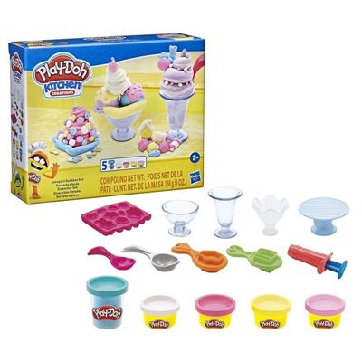 Massinha Play Doh - Kit Cozinha - Sorvete Maluco - E7253 - Hasbro