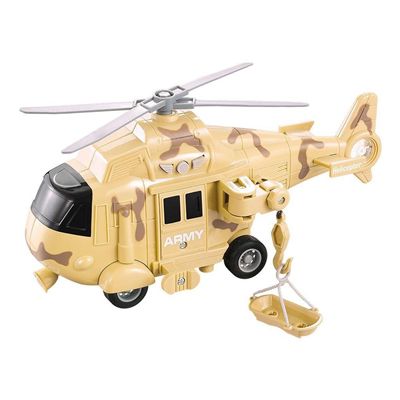 Helicóptero Operação Resgate - Bege - DMT6163 - DMTOYS