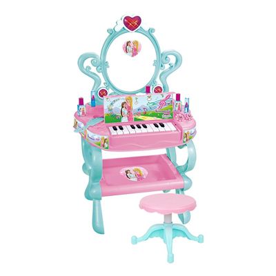 Penteadeira Sonho de Princesa com Piano- DMT5647 - DMTOYS