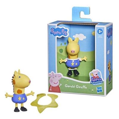 Peppa Pig e Amigos -  Boneco Gerald Girafa - Miniatura - F2179 -  Hasbro