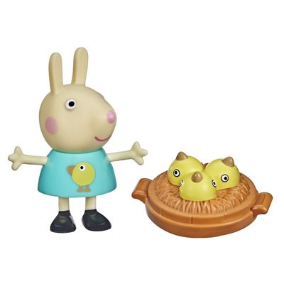 Peppa Pig e Amigos -  Boneco Rebecca Coelho  - Miniatura - F2179 -  Hasbro