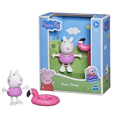 Peppa Pig e Amigos -  Boneco Susy Ovelha - Miniatura - F2179 -  Hasbro