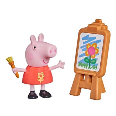 Peppa Pig e Amigos - Boneco Peppa Pig - Miniatura - F2179 - Hasbro