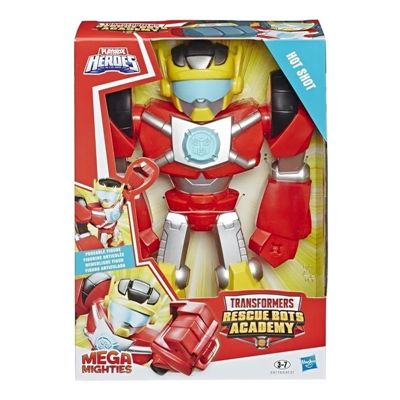 Boneco Transformers Playskool Rescue Boots - Hot Shot - E4173 - Hasbro